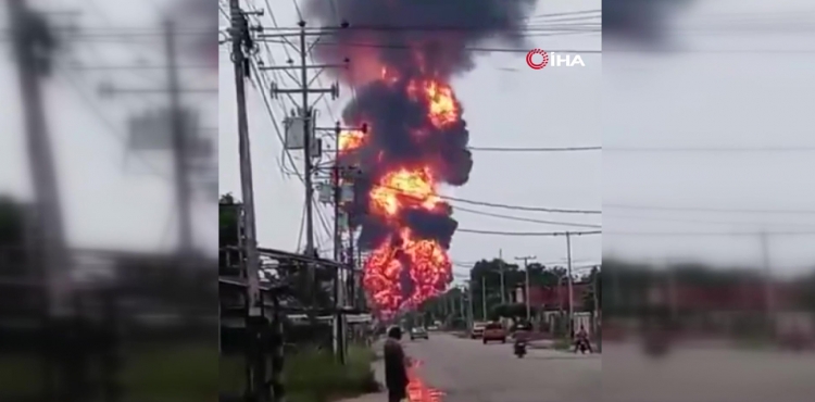 Venezuela’da petrol terminalinde yangın: 18 yaralı