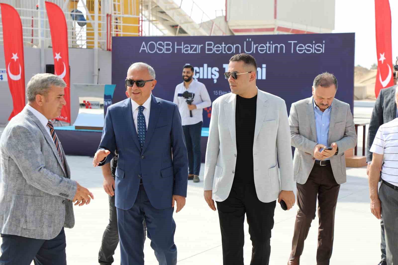 Adana OSB’de İkinci Beton Santrali Hizmete Girdi
