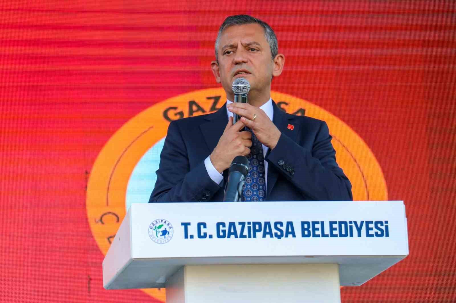 CHP Genel Başkanı Özel:  İktidar olma sözü veriyoruz 
