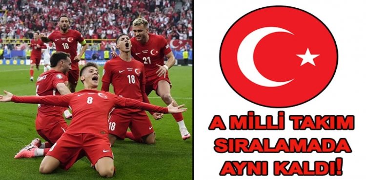 A Milli Takım'ın Yeri Değişmedi!