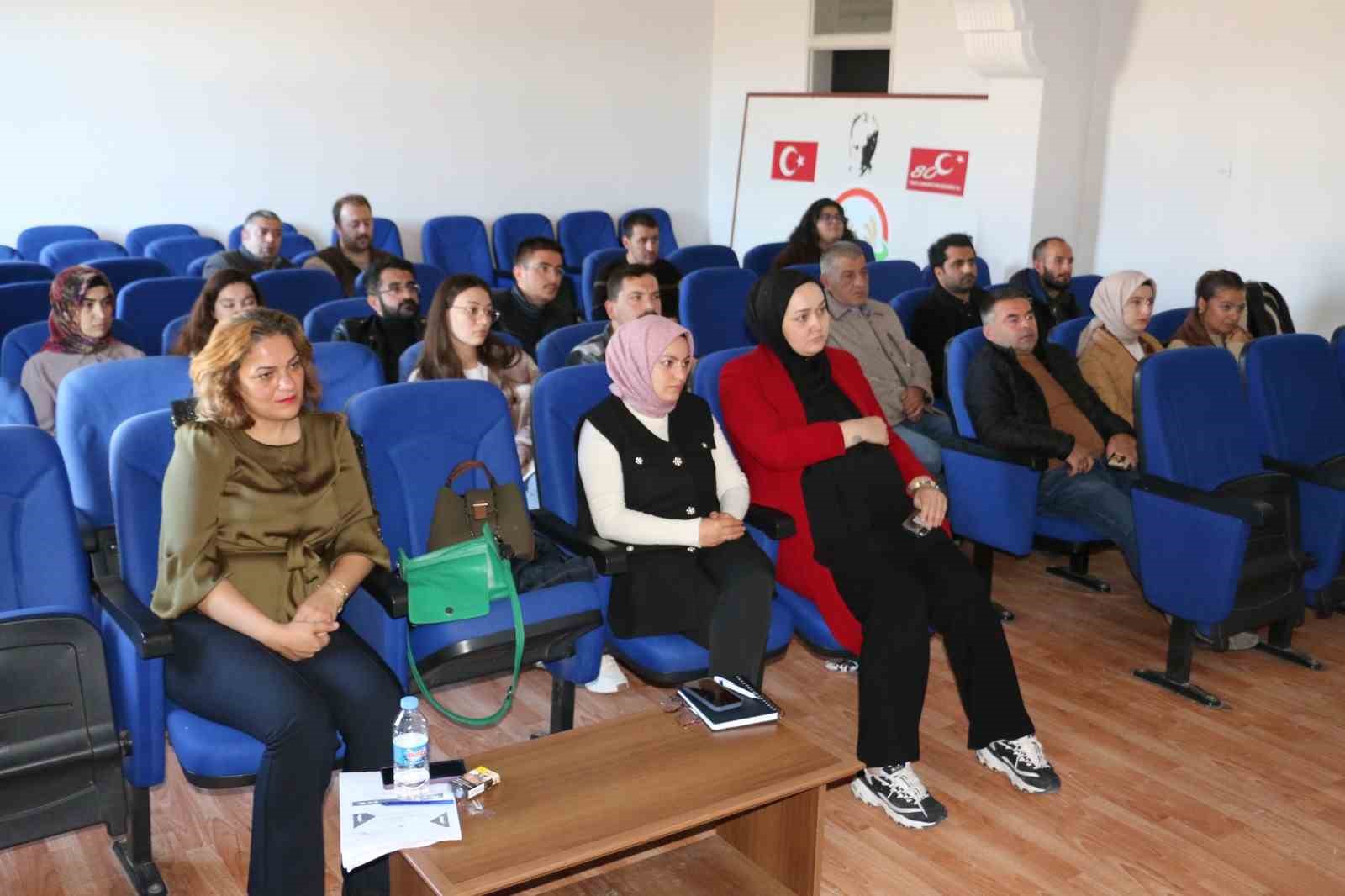 Bitki sağlığı uygulamaları toplantısı yapıldı
