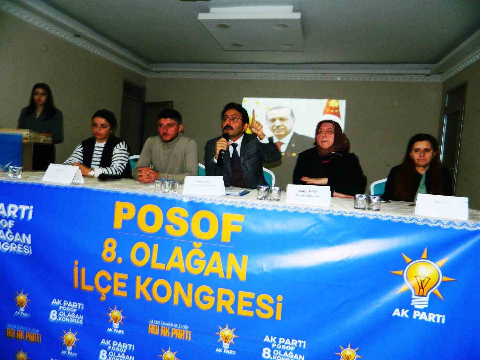 AK Parti Posof ilçe kongresi yapıldı
