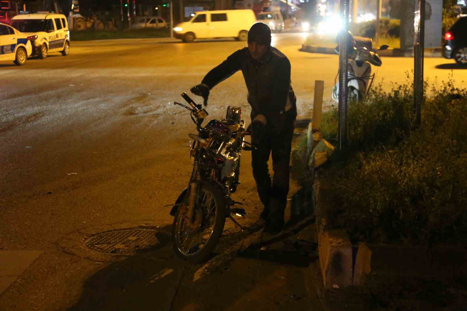 Polisin  dur  ihtarına uymadı, kaçarken ölümden döndü
