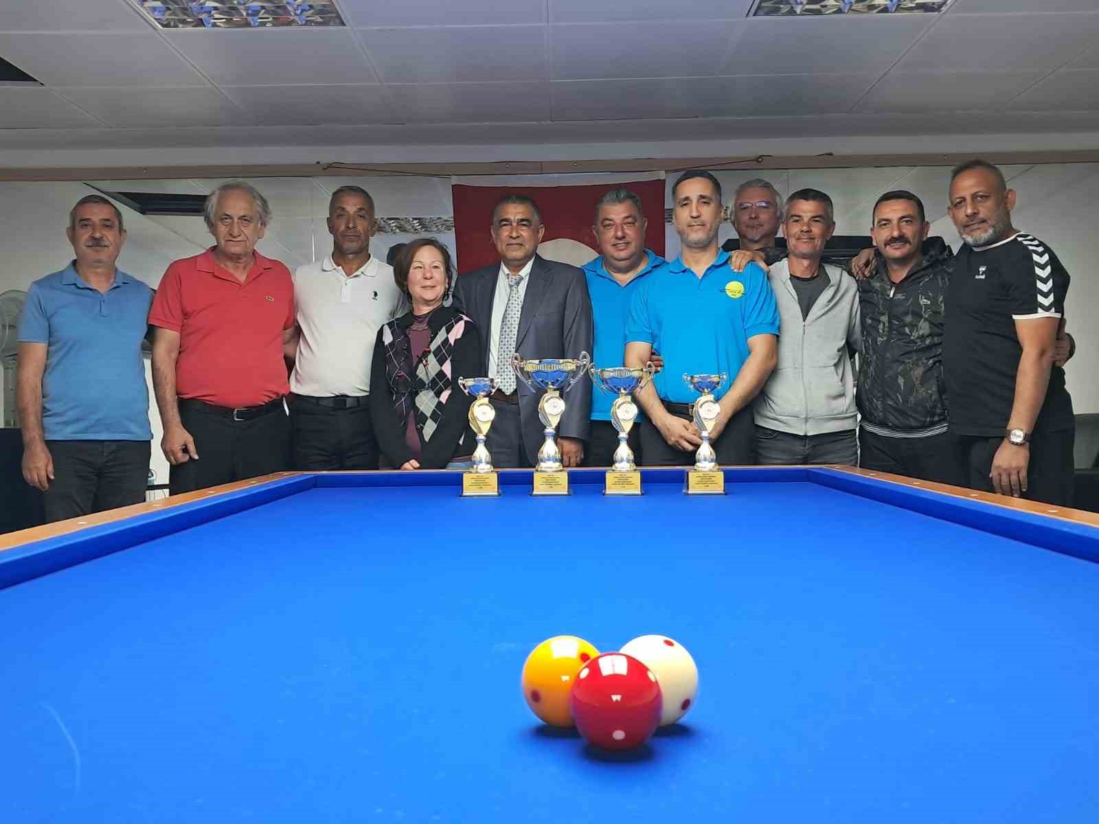 Muğla’da Bilardo Turnuvası sona erdi
