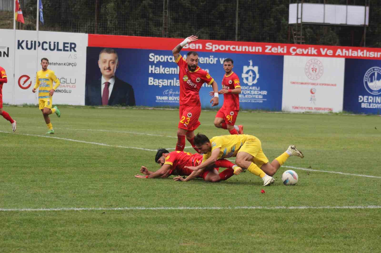 Ziraat Türkiye Kupası: Belediye Derincespor: 0 - Tire 2021 FK: 1
