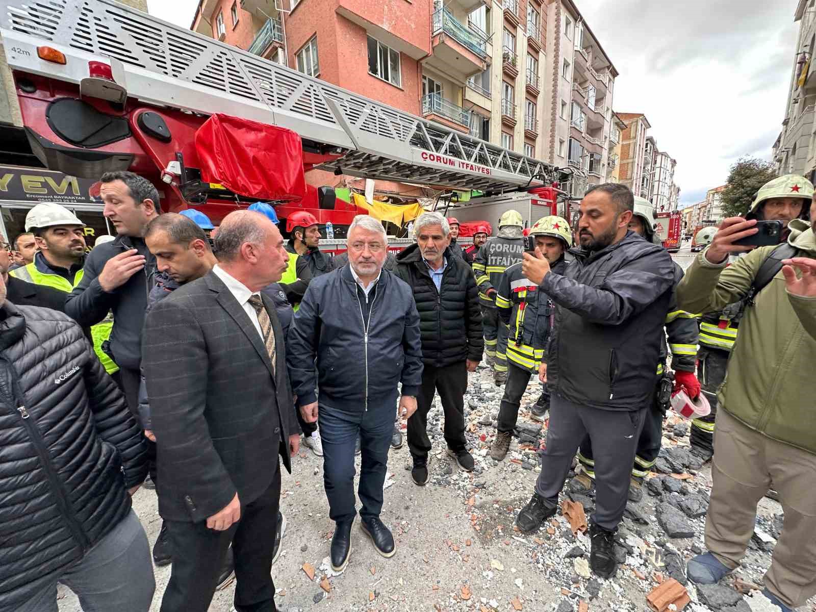 Çorum Belediye Başkanı Aşgın:  Şu anda ağır yaralı hemşehrimiz yok, 3 hemşehrimizin tedavileri hastanelerde devam ediyor 
