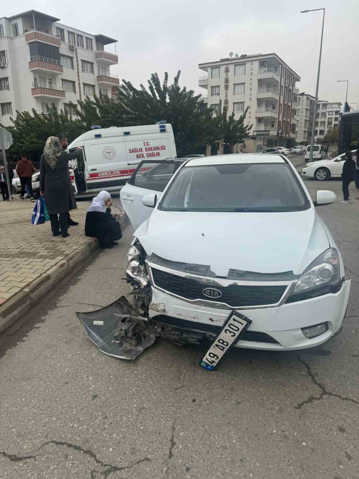 Batman’da trafik kazası: 2 yaralı
