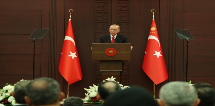 Cumhurbaşkanı Erdoğan: “Terör örgütünün belediye gücüyle haraç mekanizmaları kurmasına göz yumamayız”