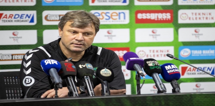 Sakaryaspor - Kocaelispor maçının ardından