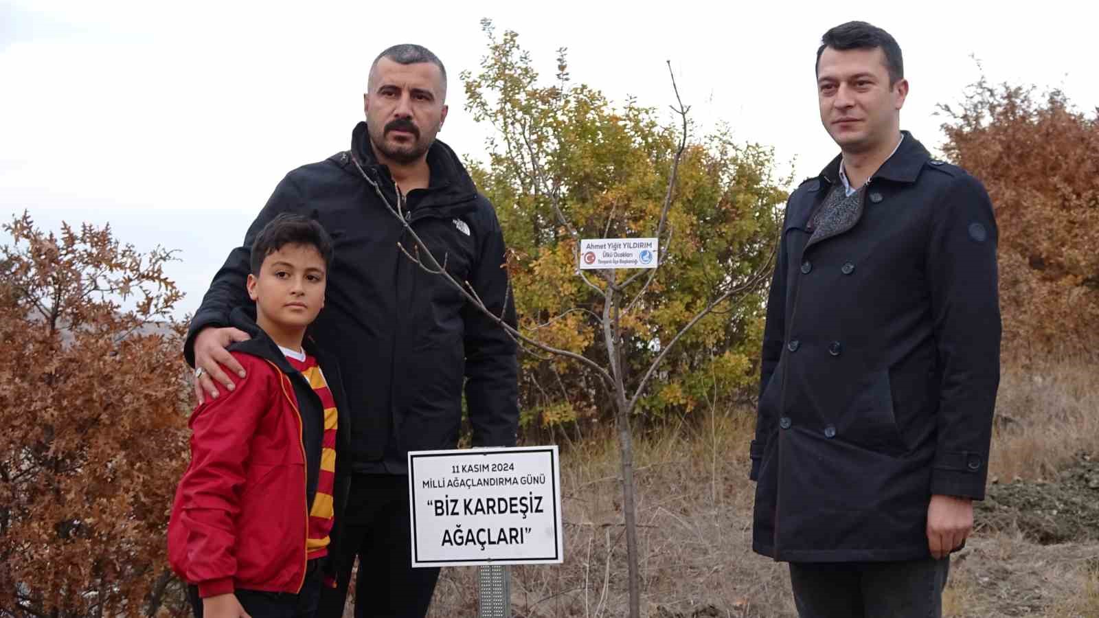 Başbuğ Alparslan Türkeş hatıra ormanına çınar fidanı diktiler
?v=1