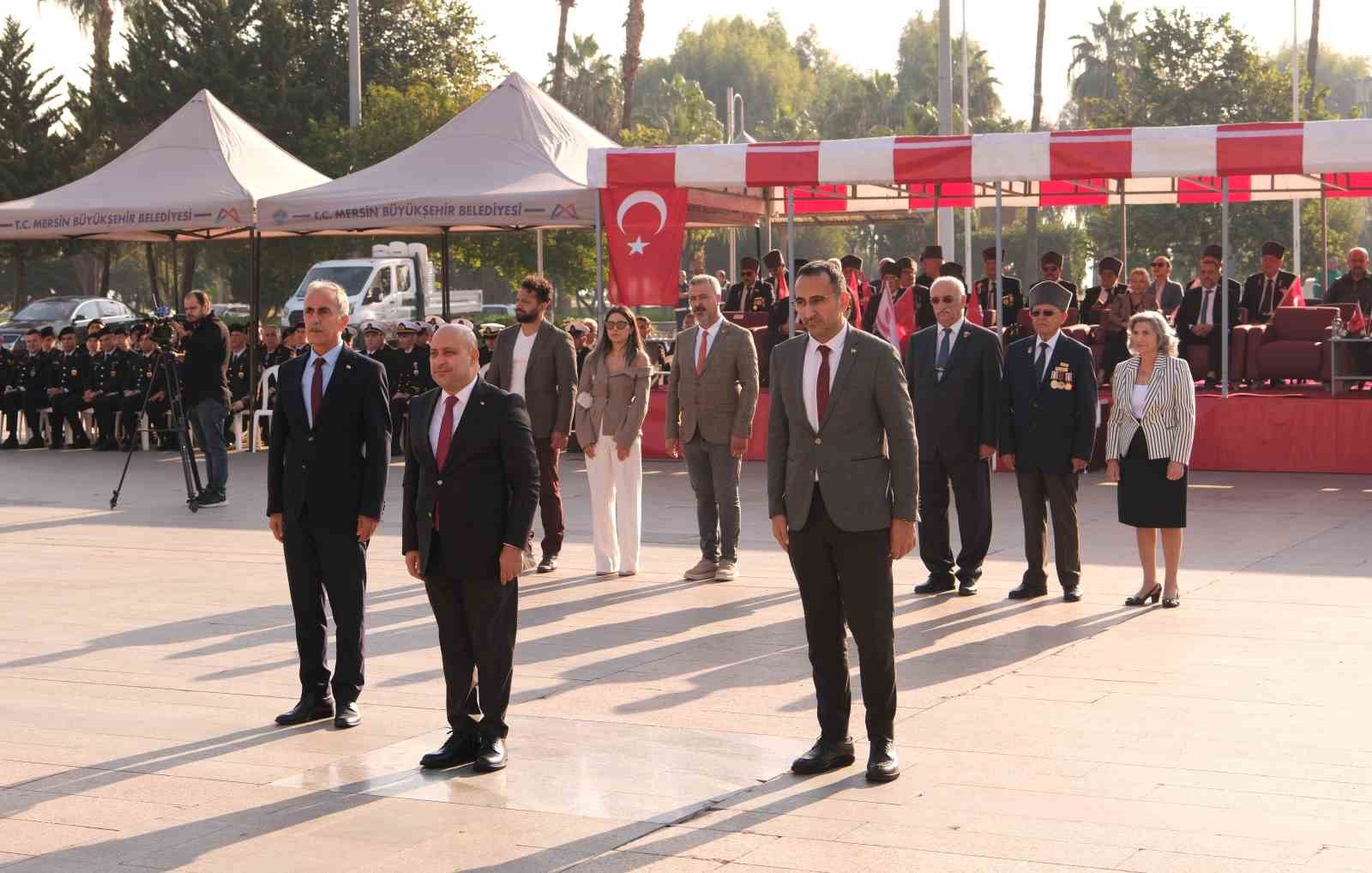 KKTC’nin kuruluşunun 41. yıl dönümü Mersin’de törenle kutlandı
