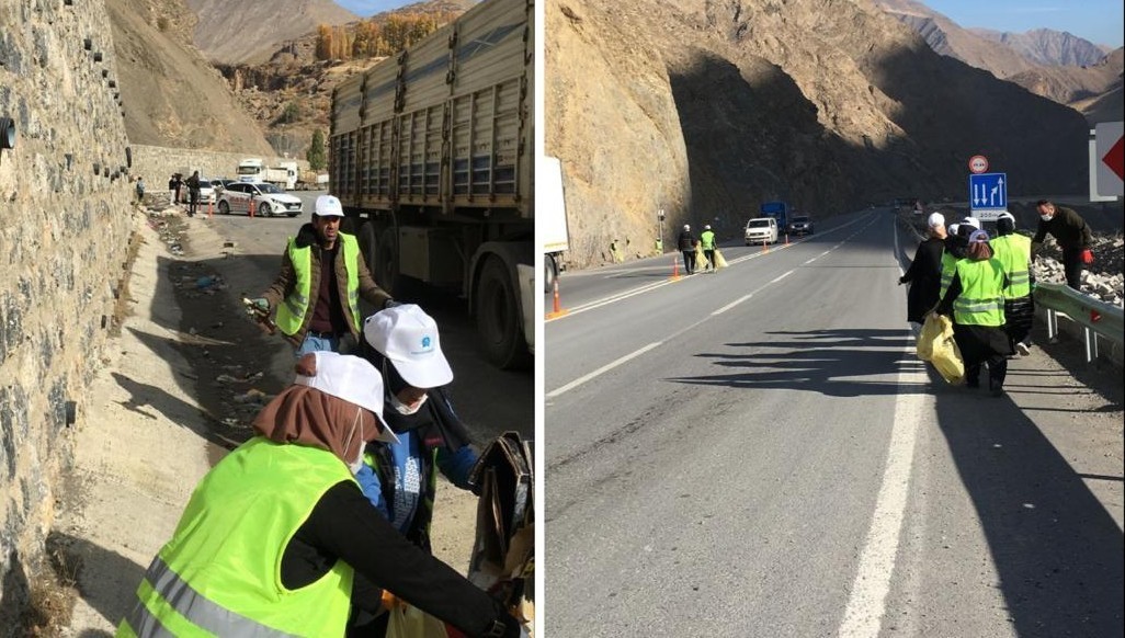 Hakkari-Van kara yolunda çevre temizliği
?v=1