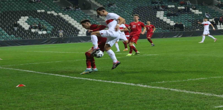 Hazırlık Maçı: Türkiye U21: 1 - Sırbistan U21: 2