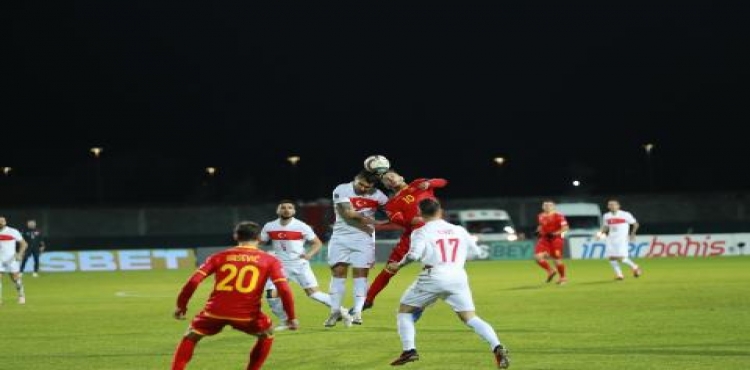 UEFA Uluslar Ligi: Karadağ: 3 - Türkiye: 1 (Maç sonucu)