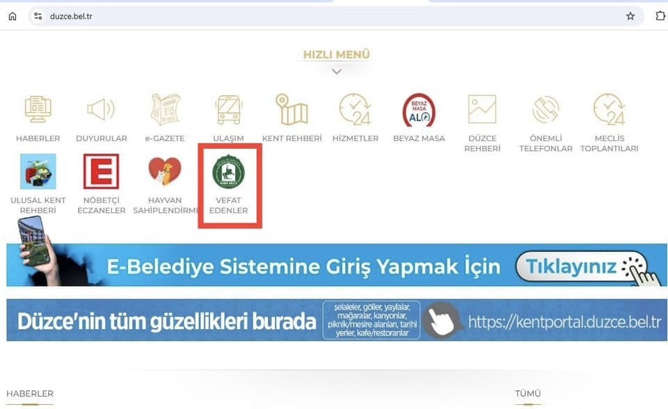 Cenaze duyurularına erişim kolaylığı
?v=1