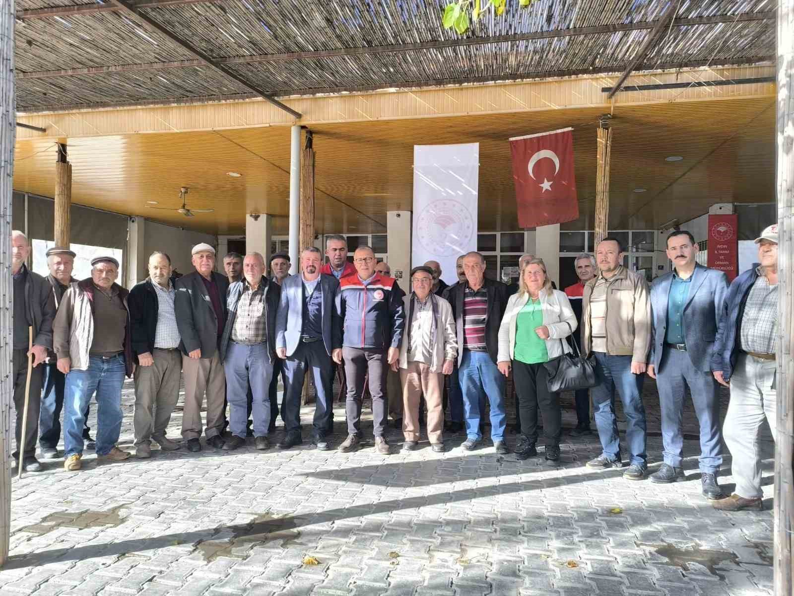 Aydın’da üreticilere yeni destekleme modeli tanıtılmaya devam ediyor
