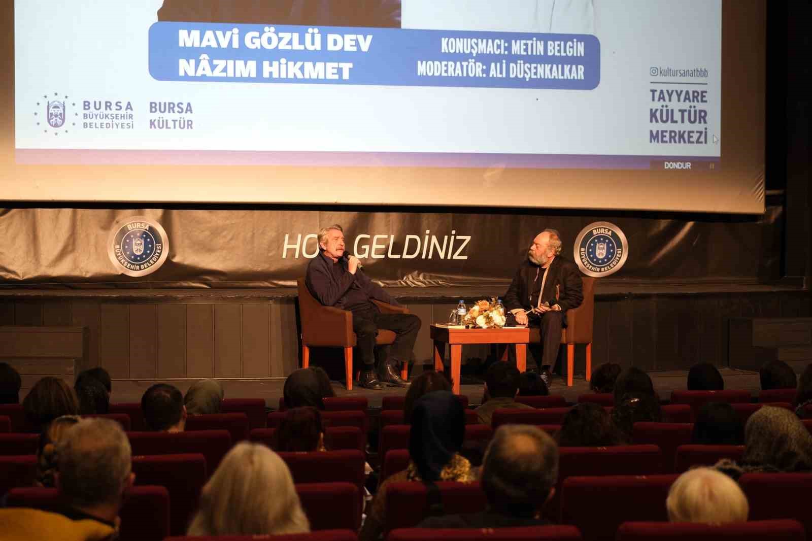 ’Mavi gözlü dev’ Nâzım Hikmet, Bursa’da anıldı
?v=1