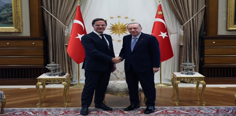 Cumhurbaşkanı Erdoğan, NATO Genel Sekreteri Rutte’yi kabul etti