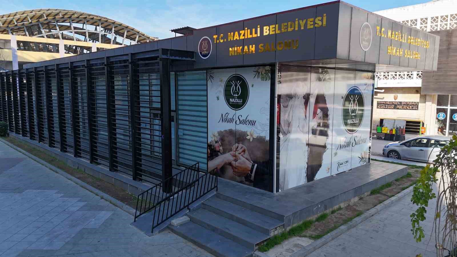 Nazilli Belediyesi yeni Nikah Salonu hizmete açıldı
?v=1