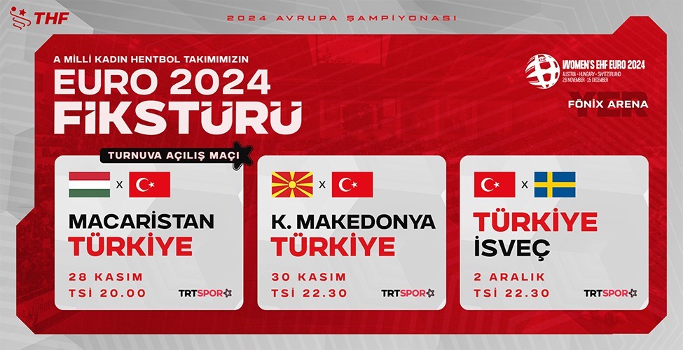 A Milli Kadın Hentbol Takımı’nın, 2024 Avrupa Hentbol Şampiyonası macerası başlıyor
?v=1