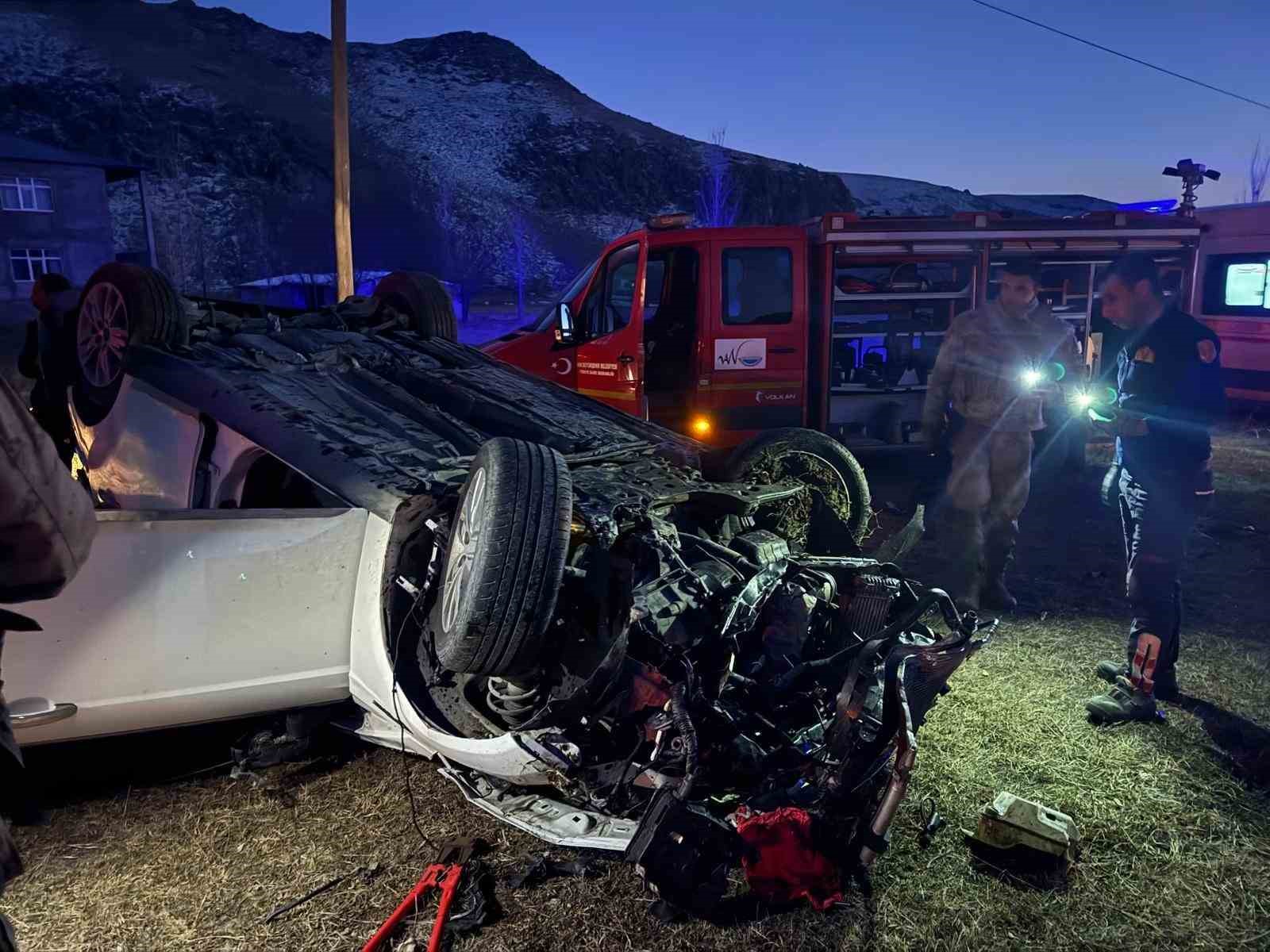 Van’da trafik kazası: 1 yaralı
