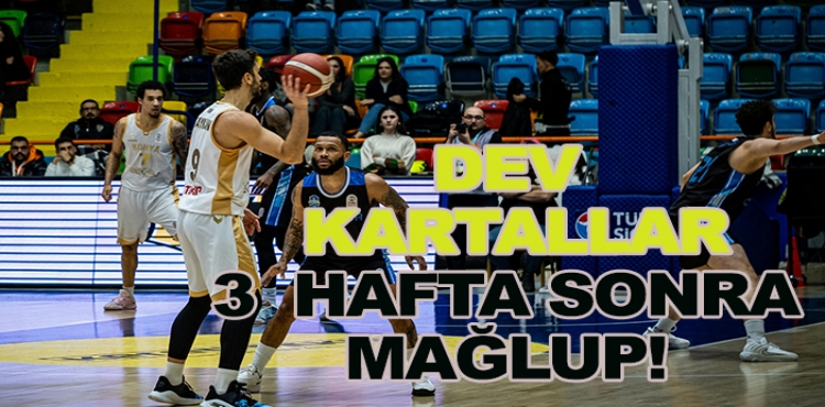 Konya Büyükşehir Basketbol, 3 hafta sonra kaybetti!?v=1