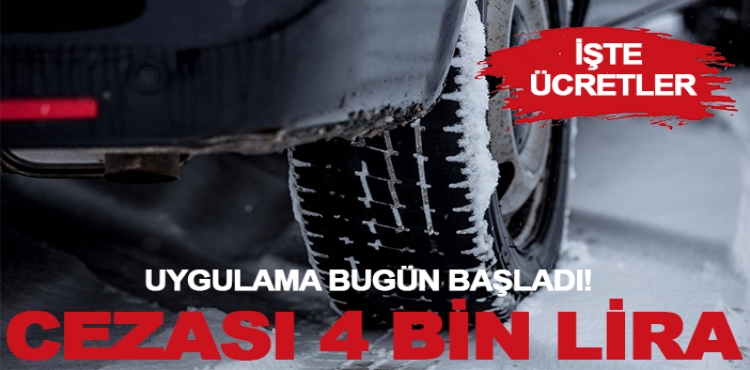 Uygulama bugün başladı! Cezası 4 bin lira: İşte ücretler?v=1