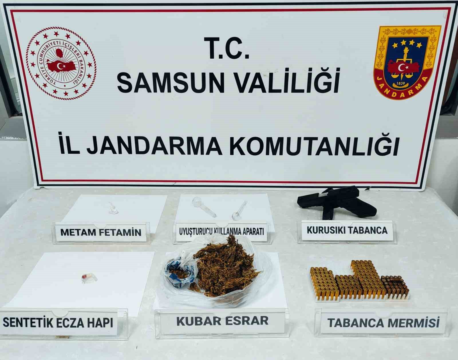 Samsun’da uyuşturucu operasyonu
