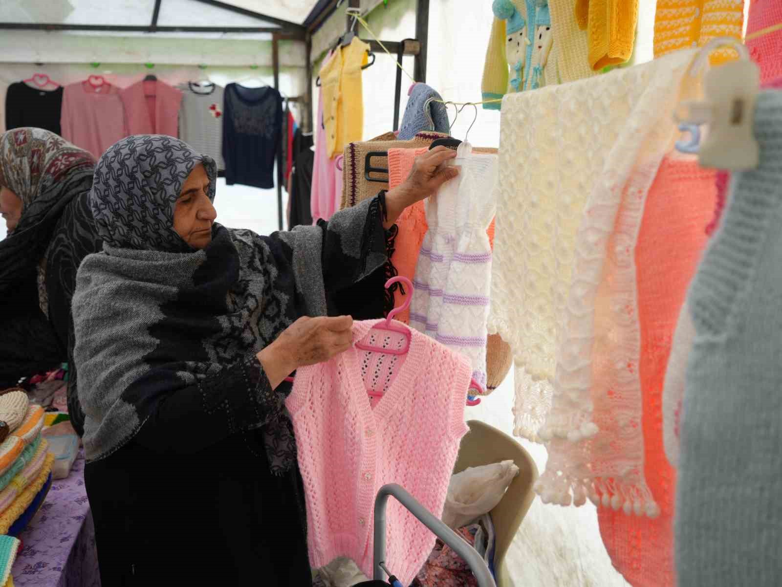 Iğdır’da kadınlar ürettiklerini Kadın Emek Pazarı’nda satarak ev ekonomisine destek oluyor
