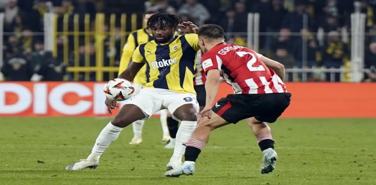 UEFA Avrupa Ligi: Fenerbahçe: 0 - Athletic Bilbao: 2 (İlk yarı)