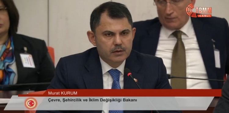 Bakan Kurum, TBMM’de 2025 Bütçe Görüşmeleri kapsamında sunum yaptı