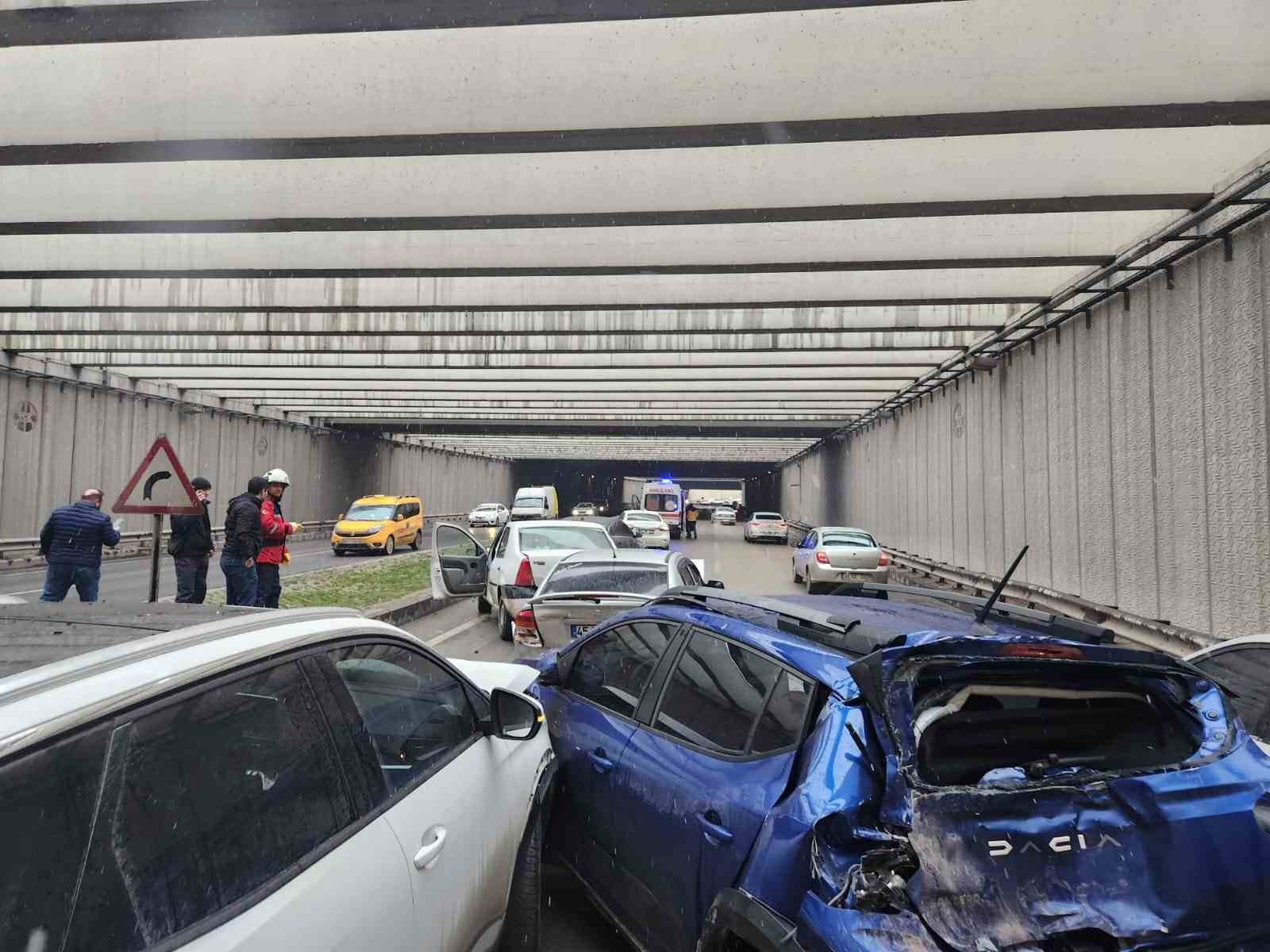 Malatya’da zincirleme kaza: 6 yaralı
