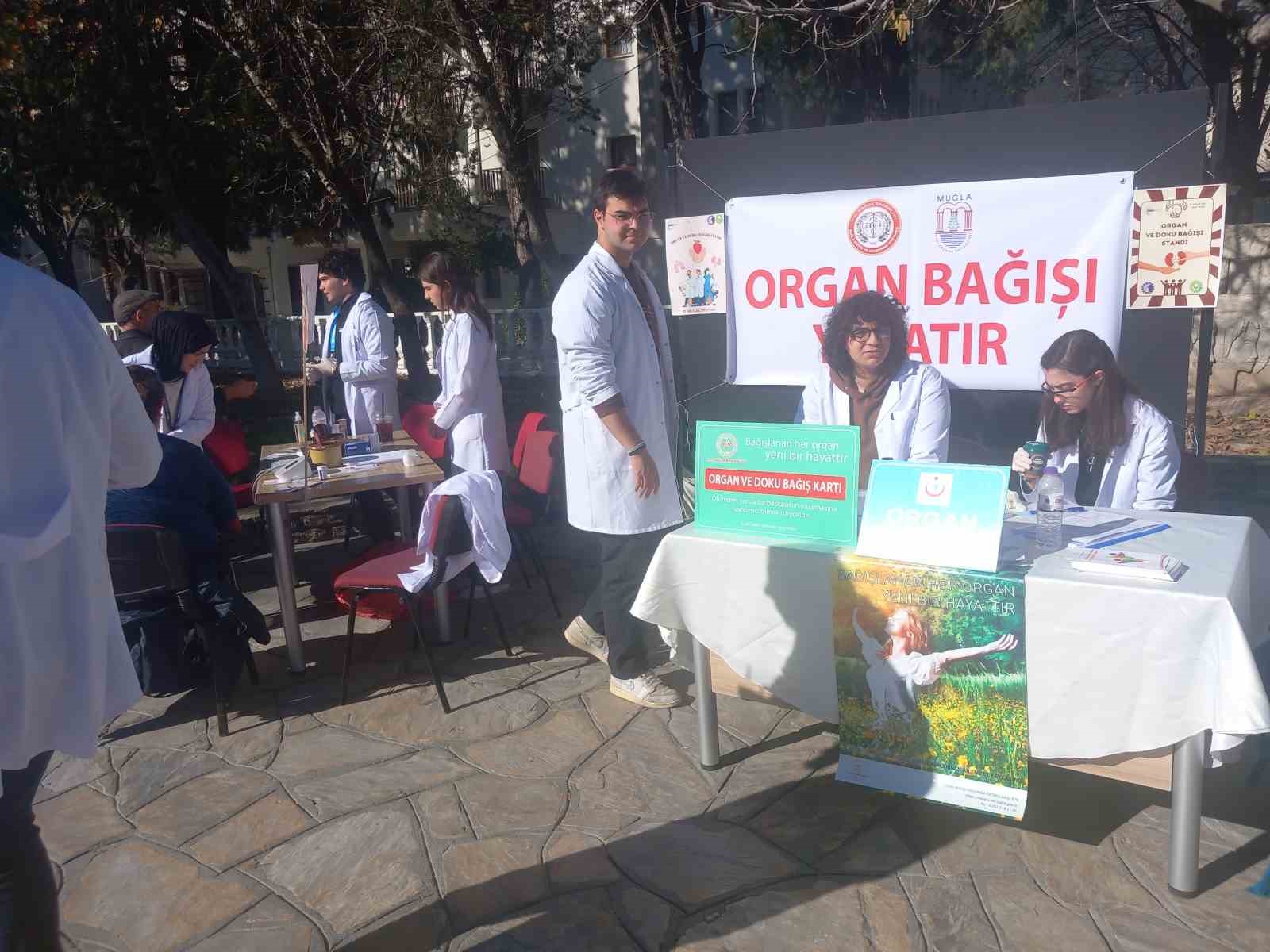 Muğla’da “Organ Bağışı Yaşatır” farkındalık etkinliği düzenlendi
