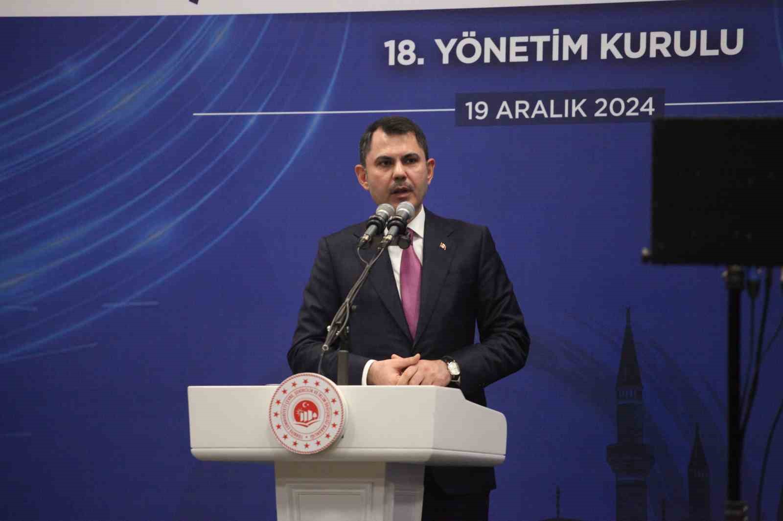 Bakan Kurum:  2025 yılının sonunda evine girmeyen tek bir vatandaşımızı bırakmayacağız 
