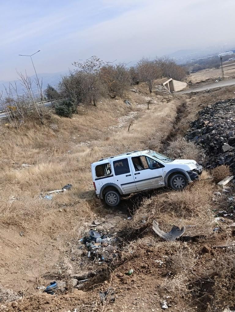 Elazığ’da trafik kazası: 2 yaralı
