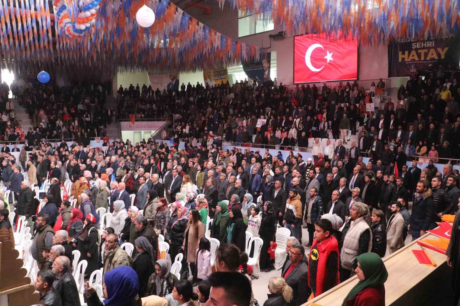 AK Parti Hatay 8. Olağan İl Kongresi gerçekleştirildi
