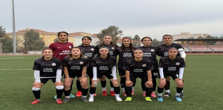 Ağrı Kadın Futbol Takımı, Silopi deplasmanından 2-2’lik beraberlikle döndü