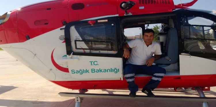 Düşen ambulans helikopterde hayatını kaybeden ATT personelinin ailesine acı haber verildi