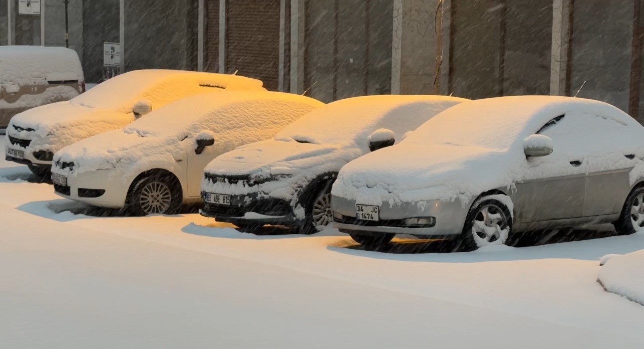 Yüksekova’da lapa lapa kar yağışı başladı
