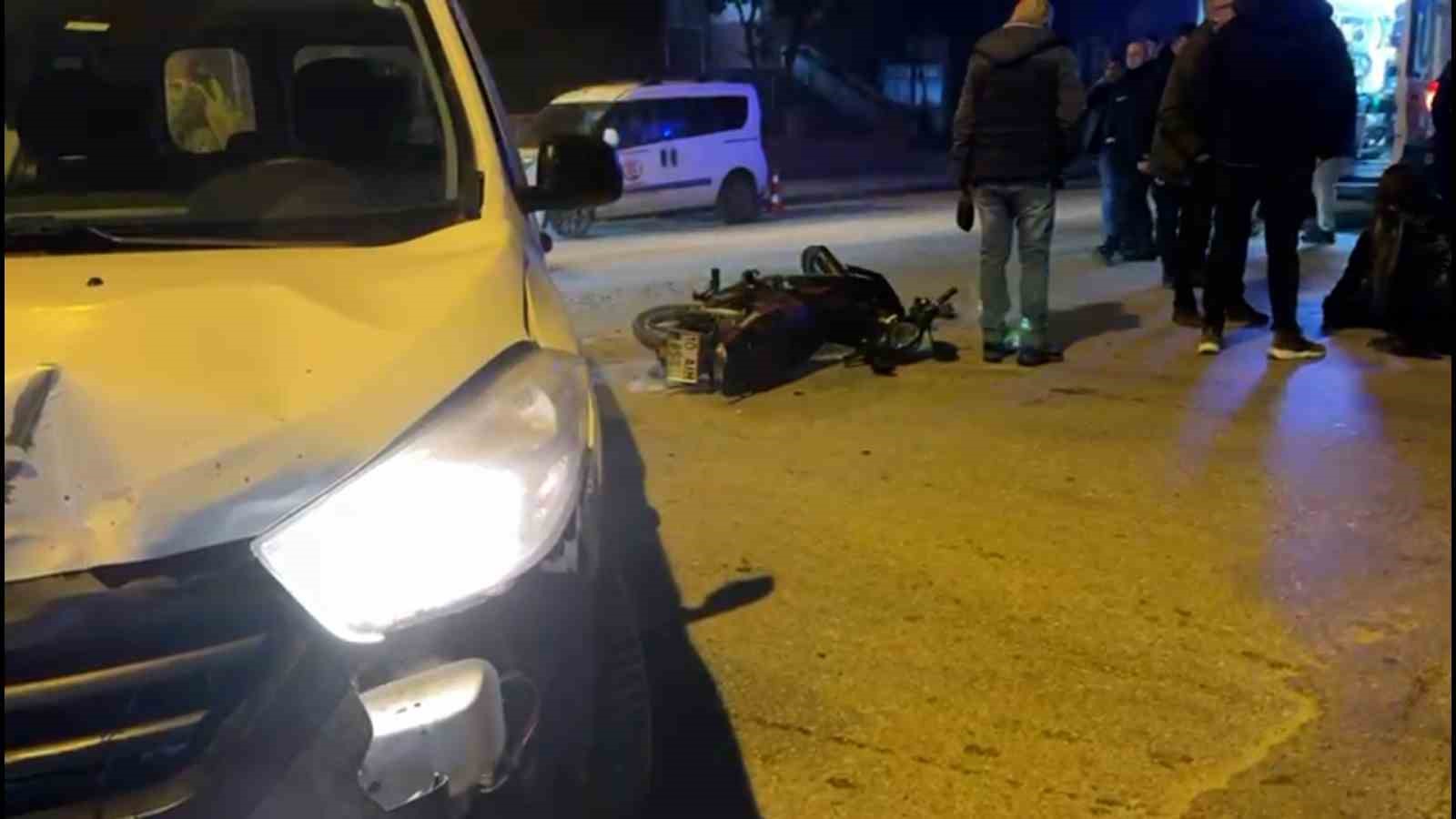 Gönen’de Trafik Kazası: 2 kişi yaralandı
