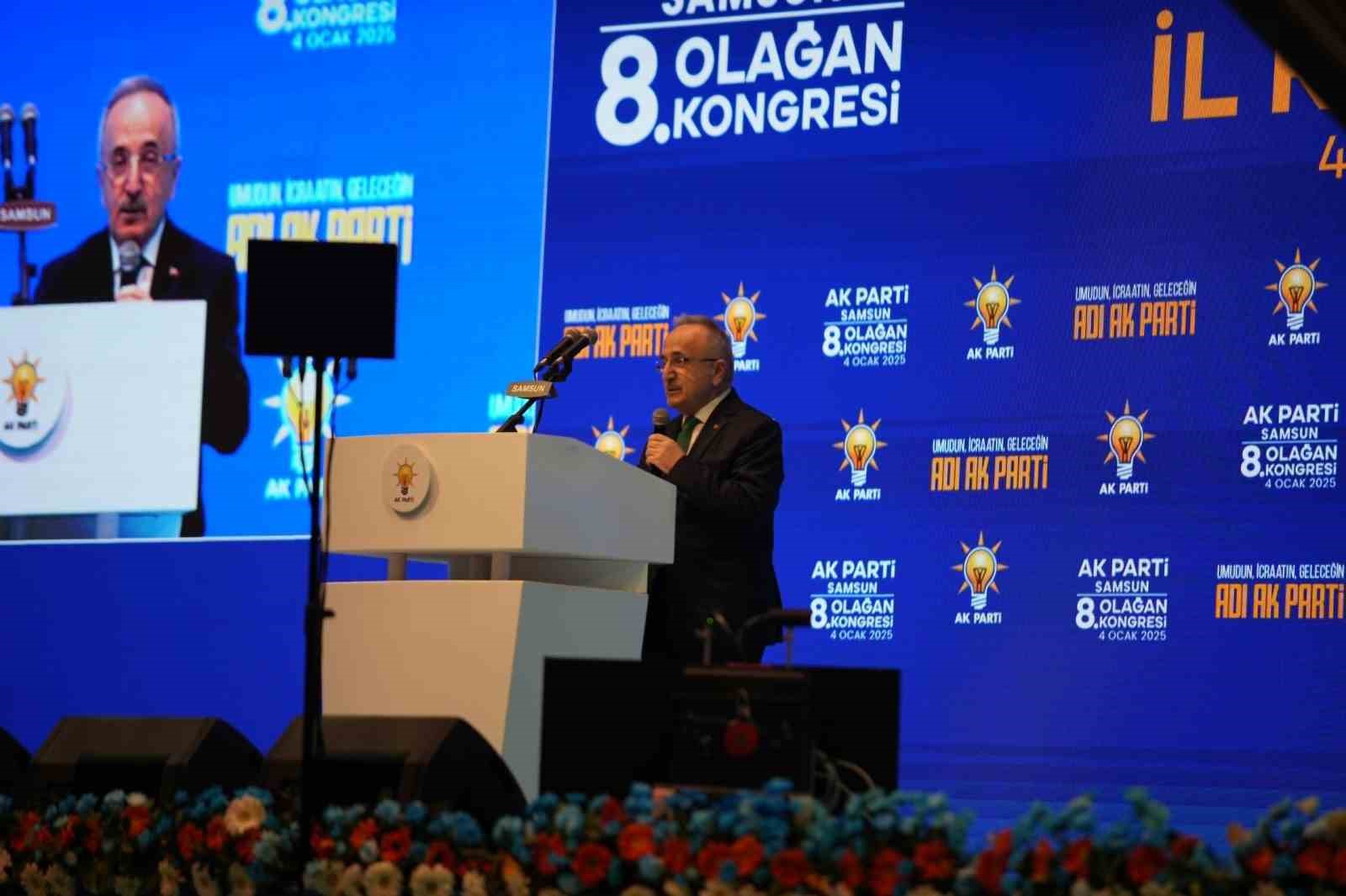 AK Parti Samsun 8. Olağan Kongresi’nde Mehmet Köse güven tazeledi
?v=1