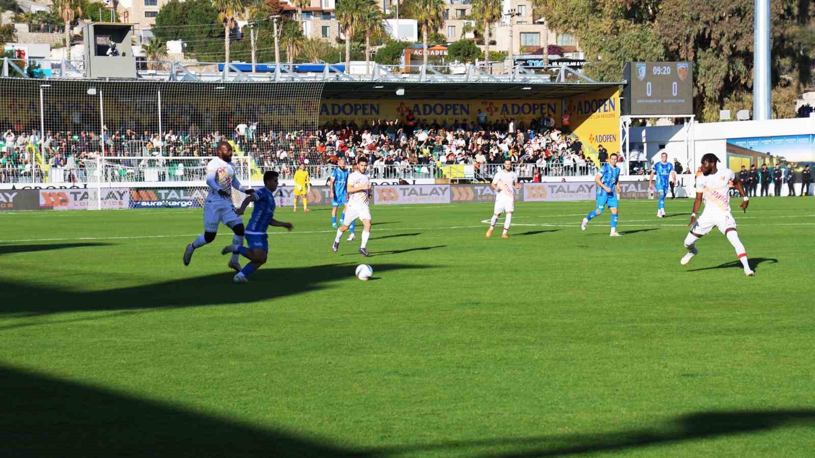 Trendyol Süper Lig: Bodrum FK: 0 - Kayserispor: 0 (İlk yarı)
?v=1