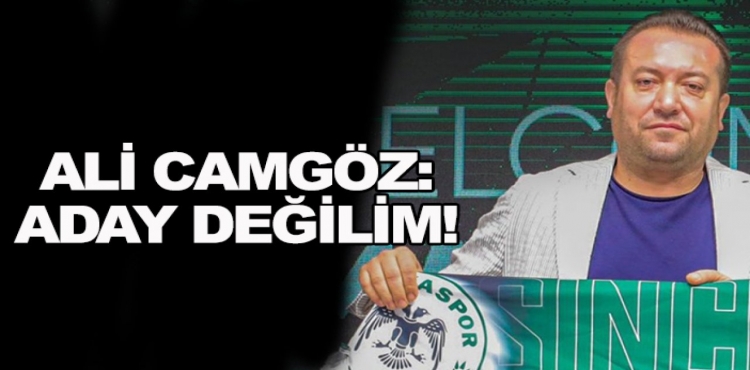 Ali Camgöz: Konyaspor Başkanlığına Aday Değilim?v=1