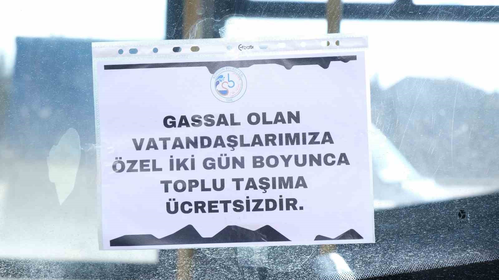 Sorgun Belediyesi, gassallar için toplu taşımayı ücretsiz yaptı
?v=1