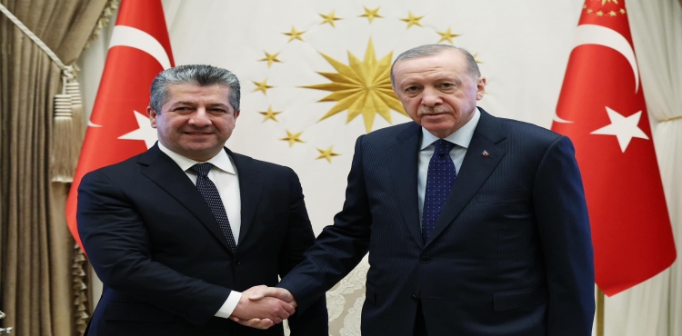 Cumhurbaşkanı Erdoğan,  IKBY Başbakanı Mesrur Barzani’yi kabul etti?v=1