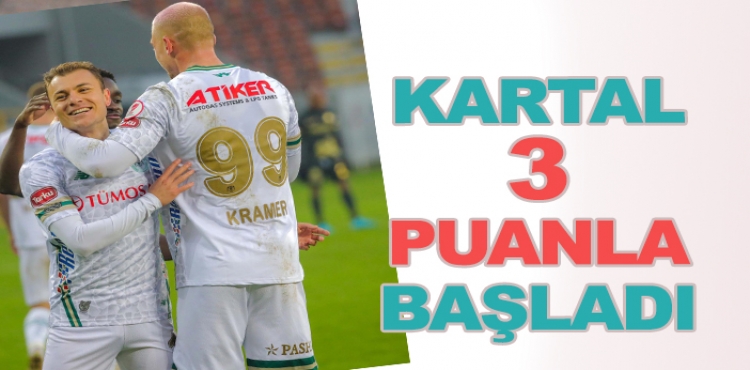 Kartal Çorum'da 3 Puanla Başladı