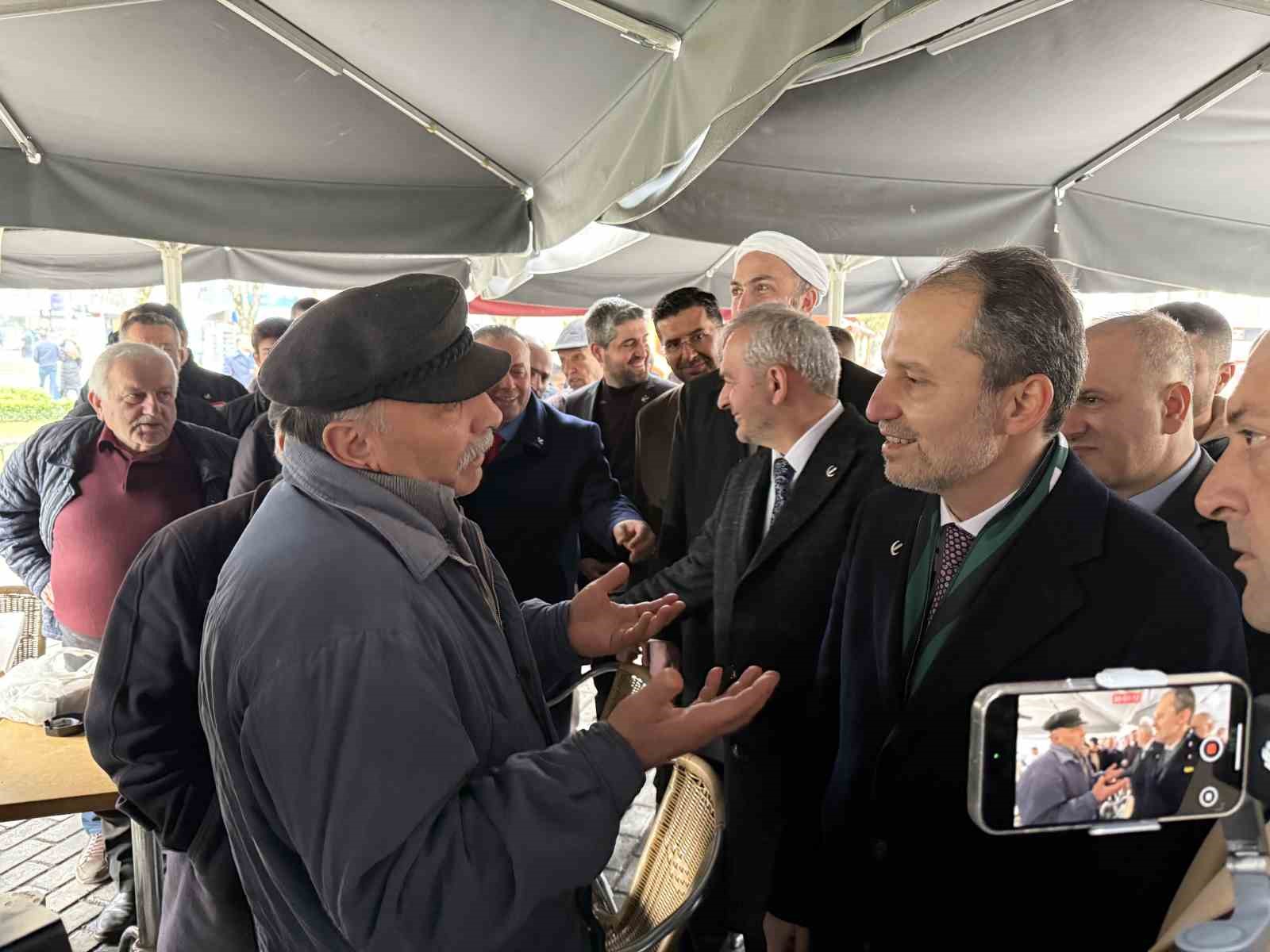 Sakarya’da Fatih Erbakan’a tepki:  Sana hakkımı helal etmiyorum 
?v=1