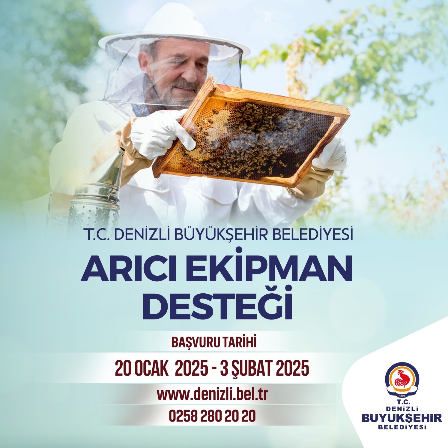 Denizli Büyükşehirden arıcılara ekipman desteği
?v=1