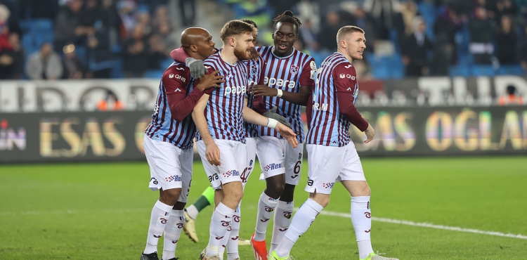 Trendyol Süper Lig: Trabzonspor: 4 - Sivasspor: 0 (Maç sonucu)?v=1