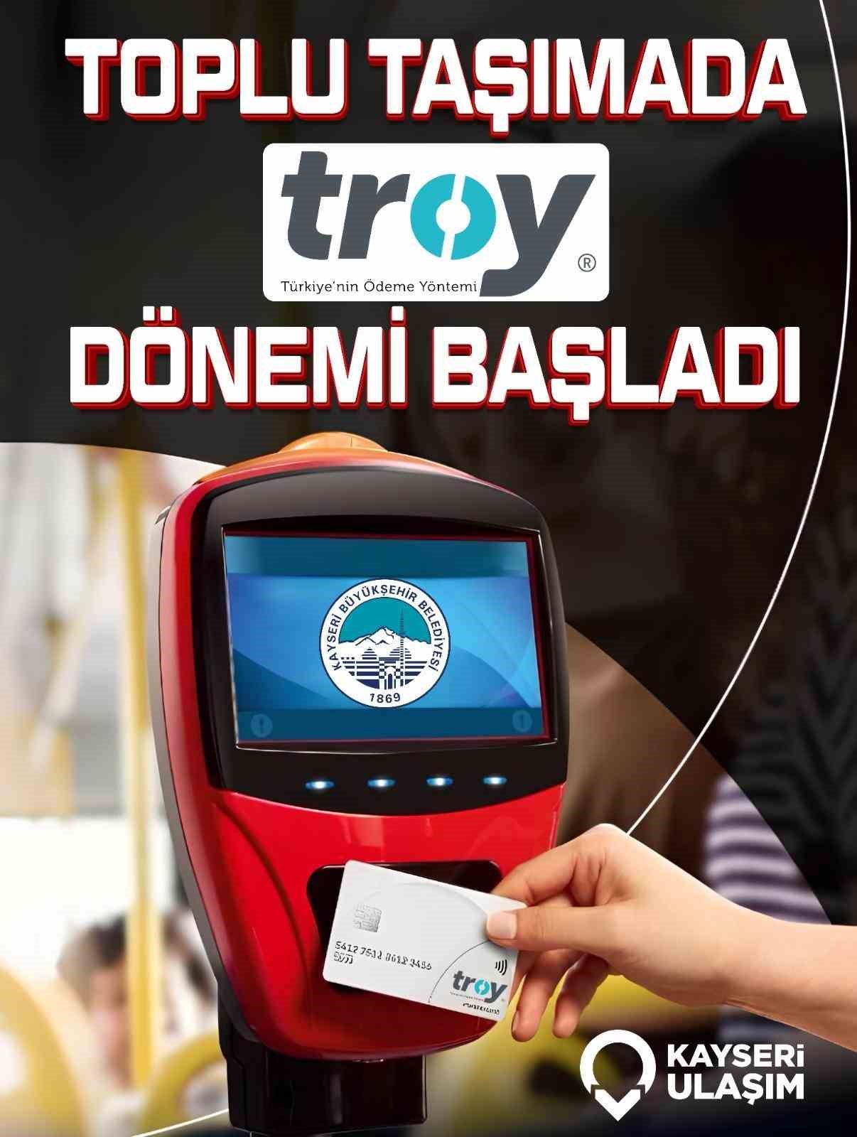 Kayseri toplu ulaşımında ’Troy kart’ dönemi
?v=1